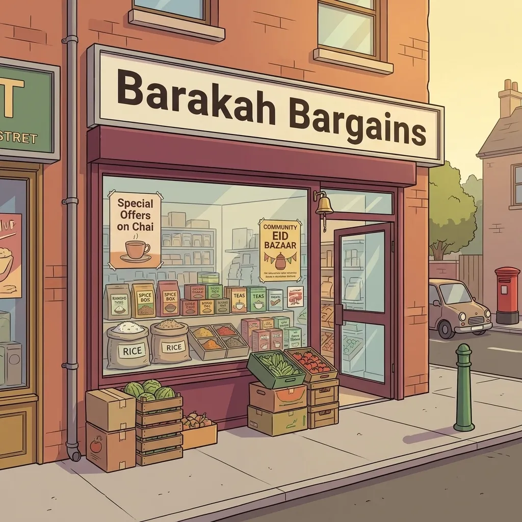 Barakah Bargains corner shop