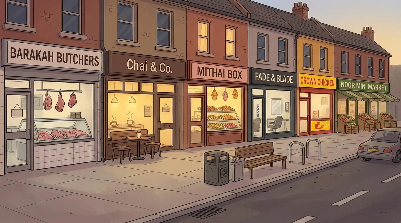 Chai Street parade of shops